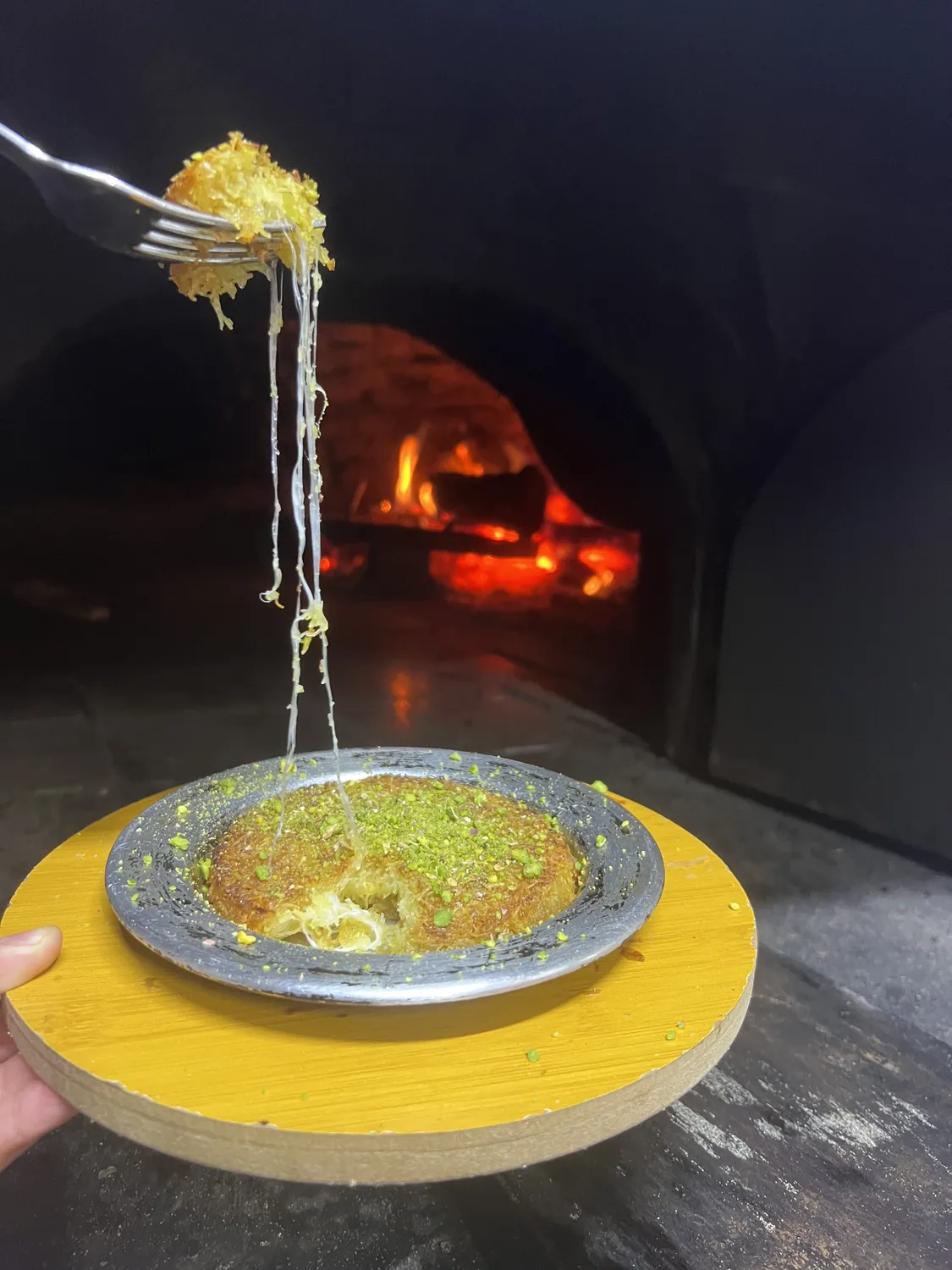 Özenle hazırlanan yemek sunumu